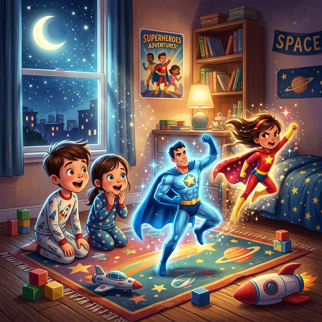 Voyage onirique de super-héros