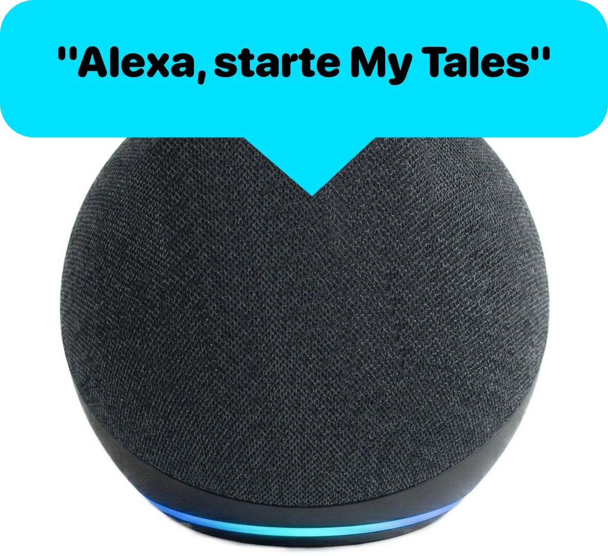 Amazon Echo Dot mit Sprachbefehl: Alexa, starte MyTales