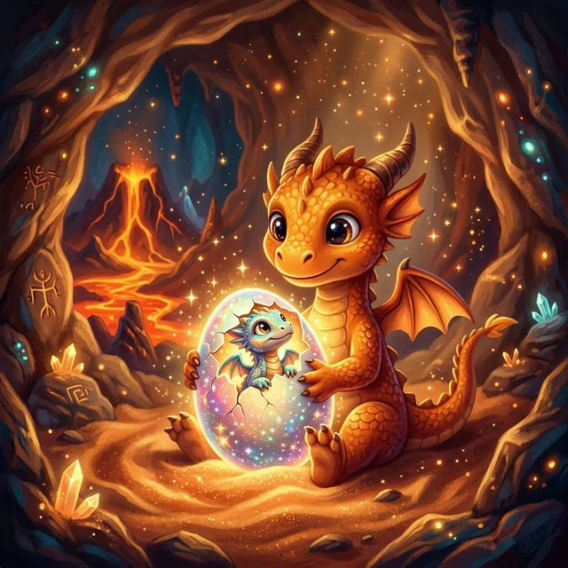 Der kleine Drache Mirko und Funkel